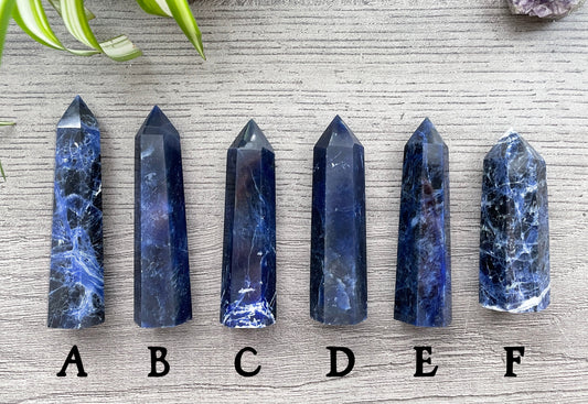 Sodalite points