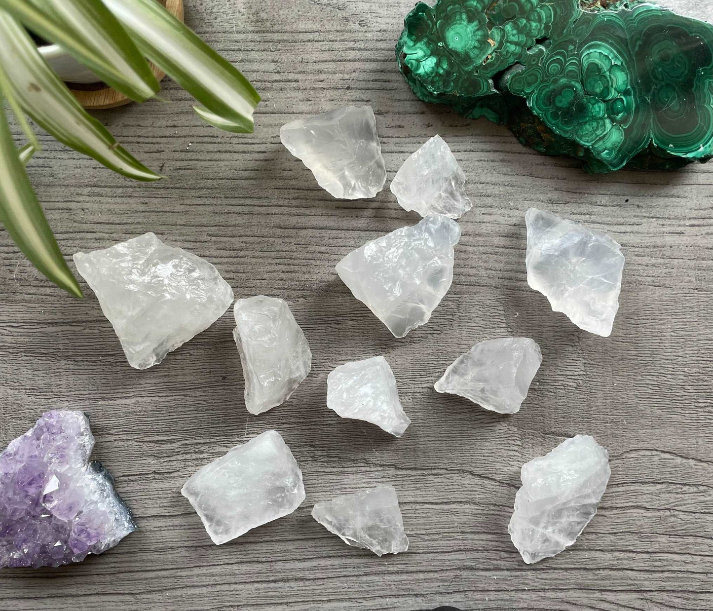 Clear Quartz Crystal Chunk selection