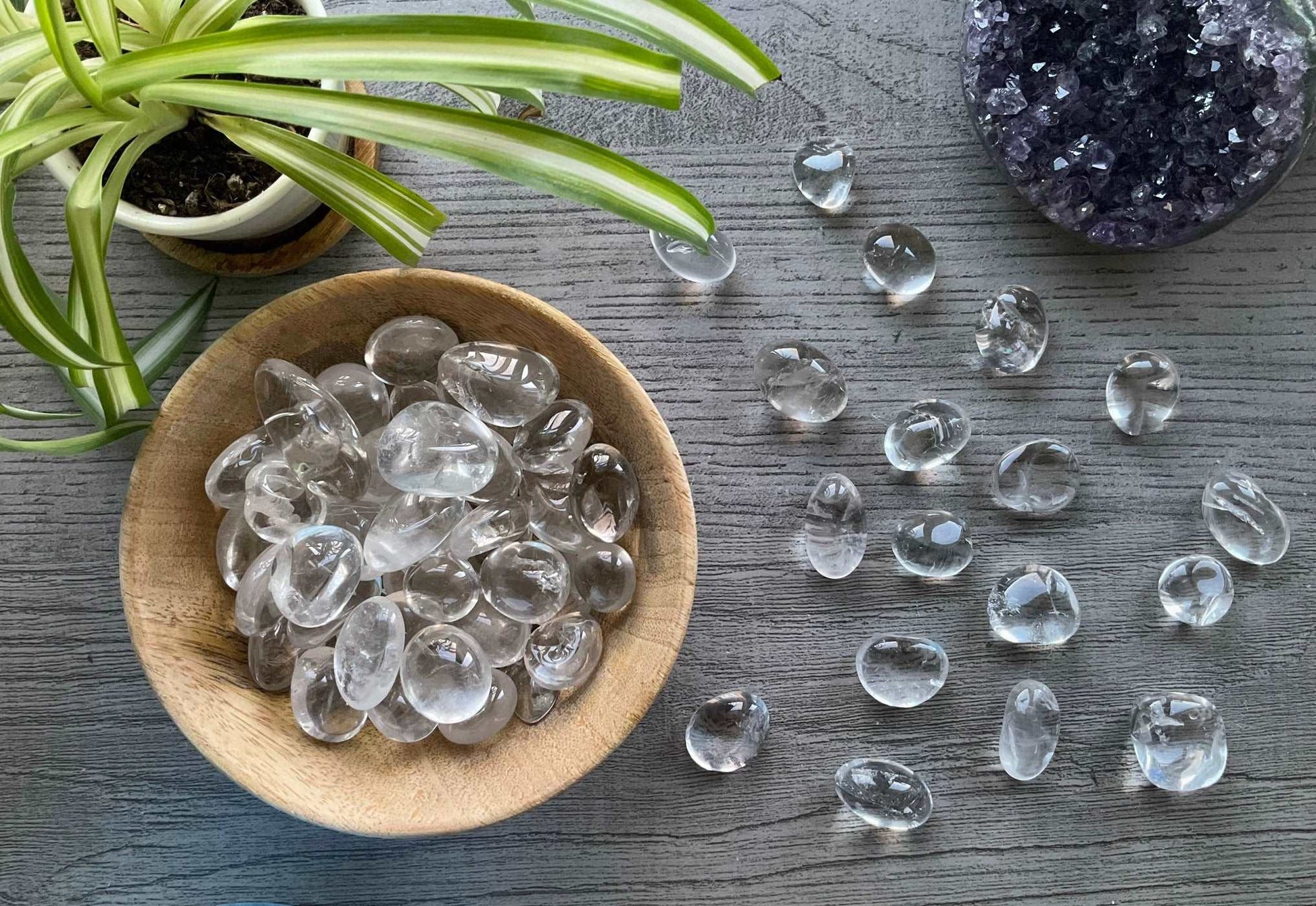 Clear Quartz Tumbled Stone