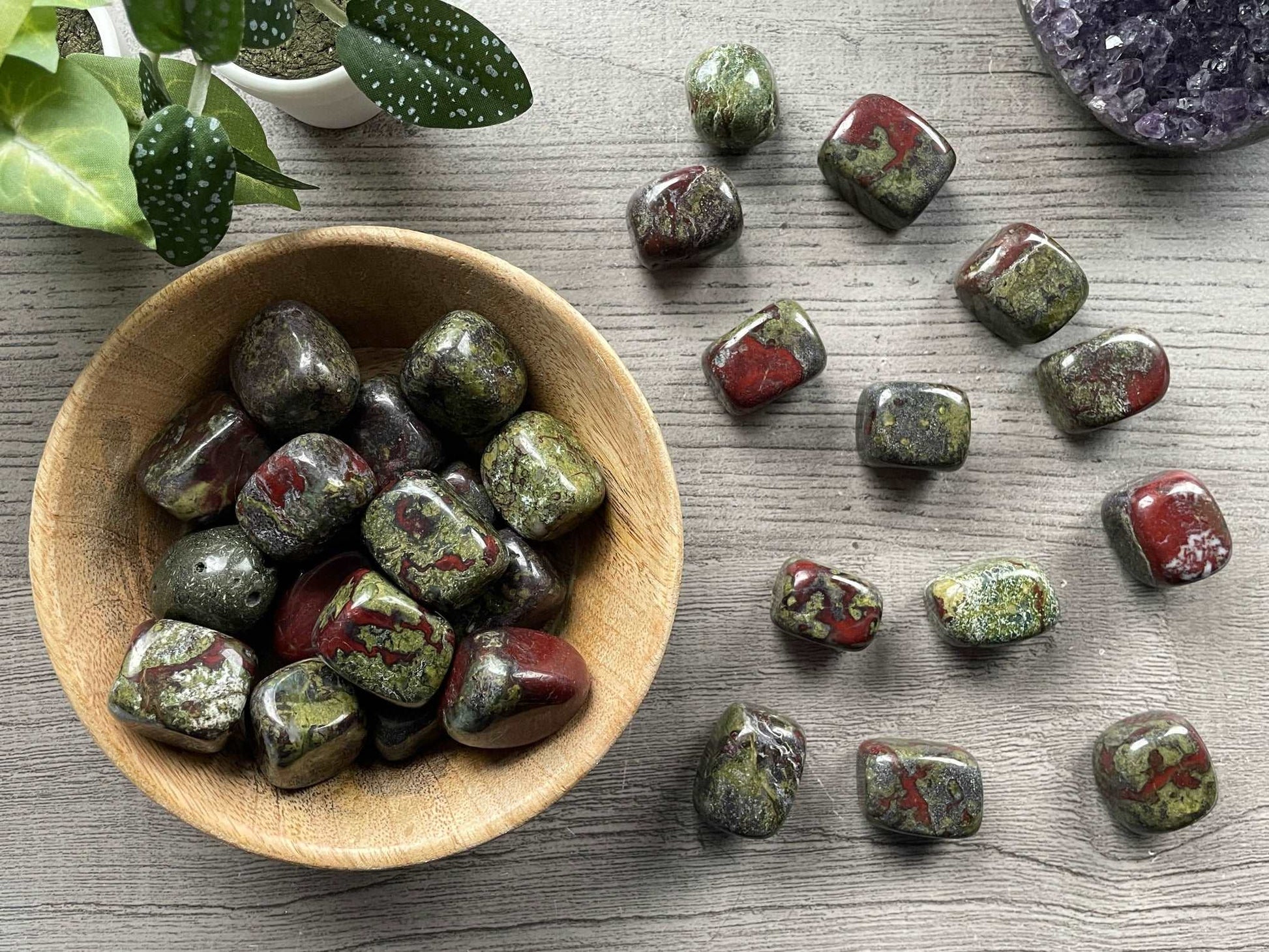 Dragon Bloodstone Tumbled Stone