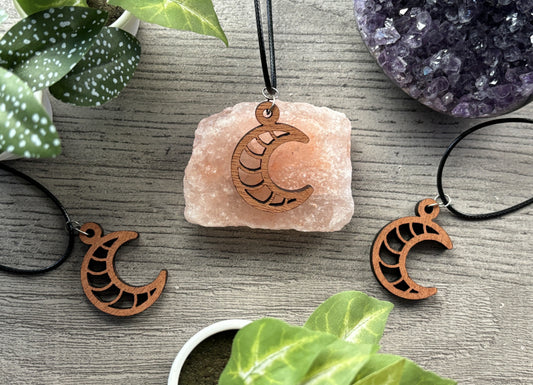 Mahogany Moon Necklace 