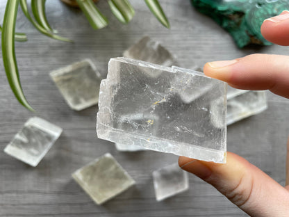 Iceland Spar (Optical Calcite) Crystal