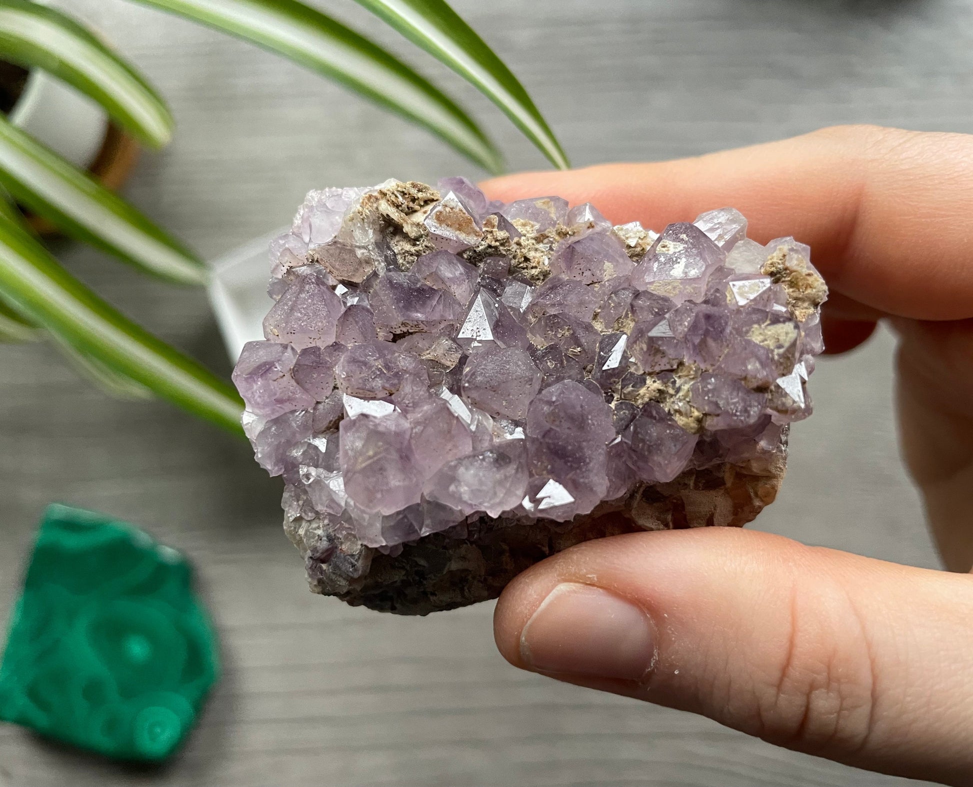 Thunder Bay Amethyst Crystal Cluster (C) top