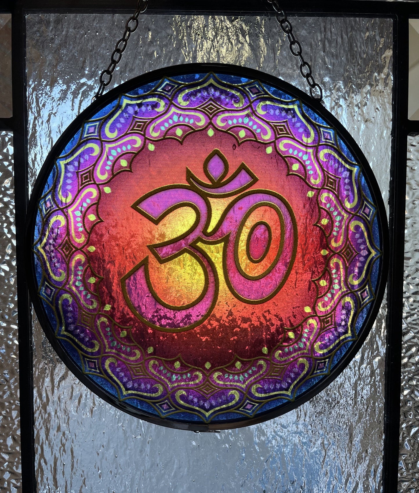 OM Suncatcher window