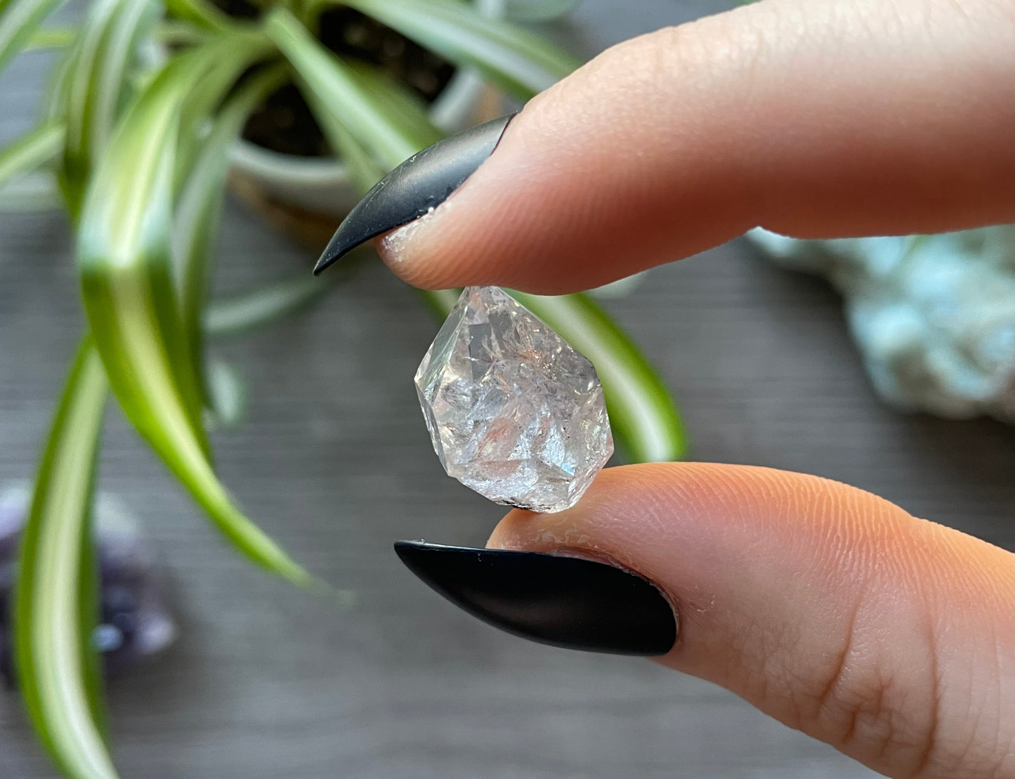 Herkimer Diamond Crystal (F) back