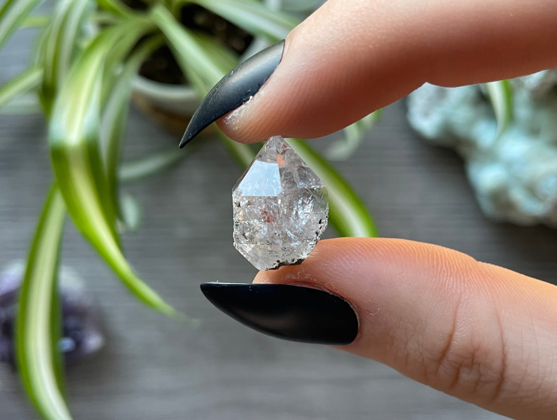 Herkimer Diamond Crystal (F) side