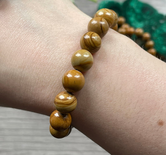 Picture Jasper Bracelet 10mm