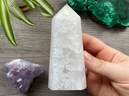 Quartz Stalactite Crystal Point 