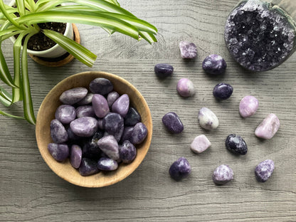 Lepidolite Tumbled Stone