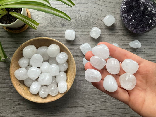 Quartz Tumbled Stone close up