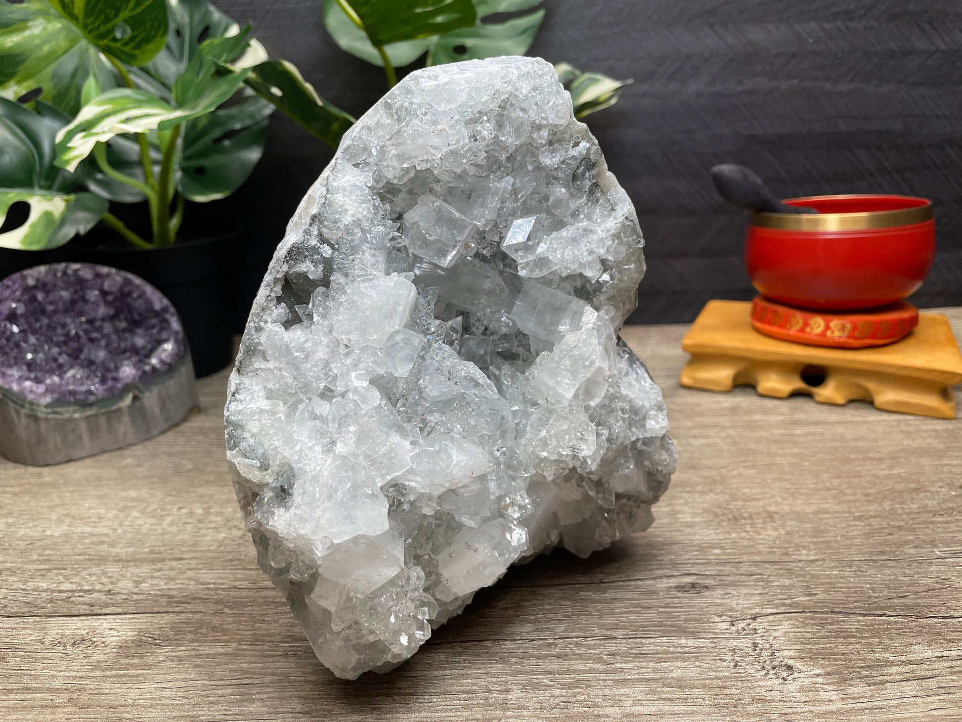 High Quality Apophyllite Freestanding Crystal Specimen side 2