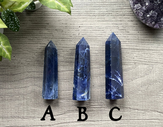 Scratch & Dent Sodalite Crystal Point