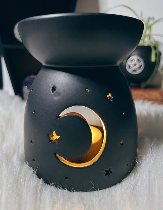 Mystical Moon Oil & Wax Burner front