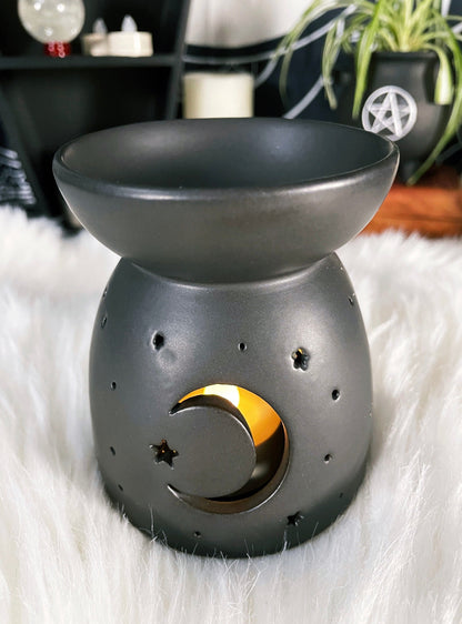 Mystical Moon Oil & Wax Burner top