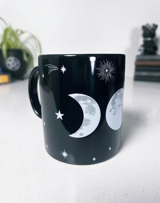 Triple Moon Ceramic Mug side