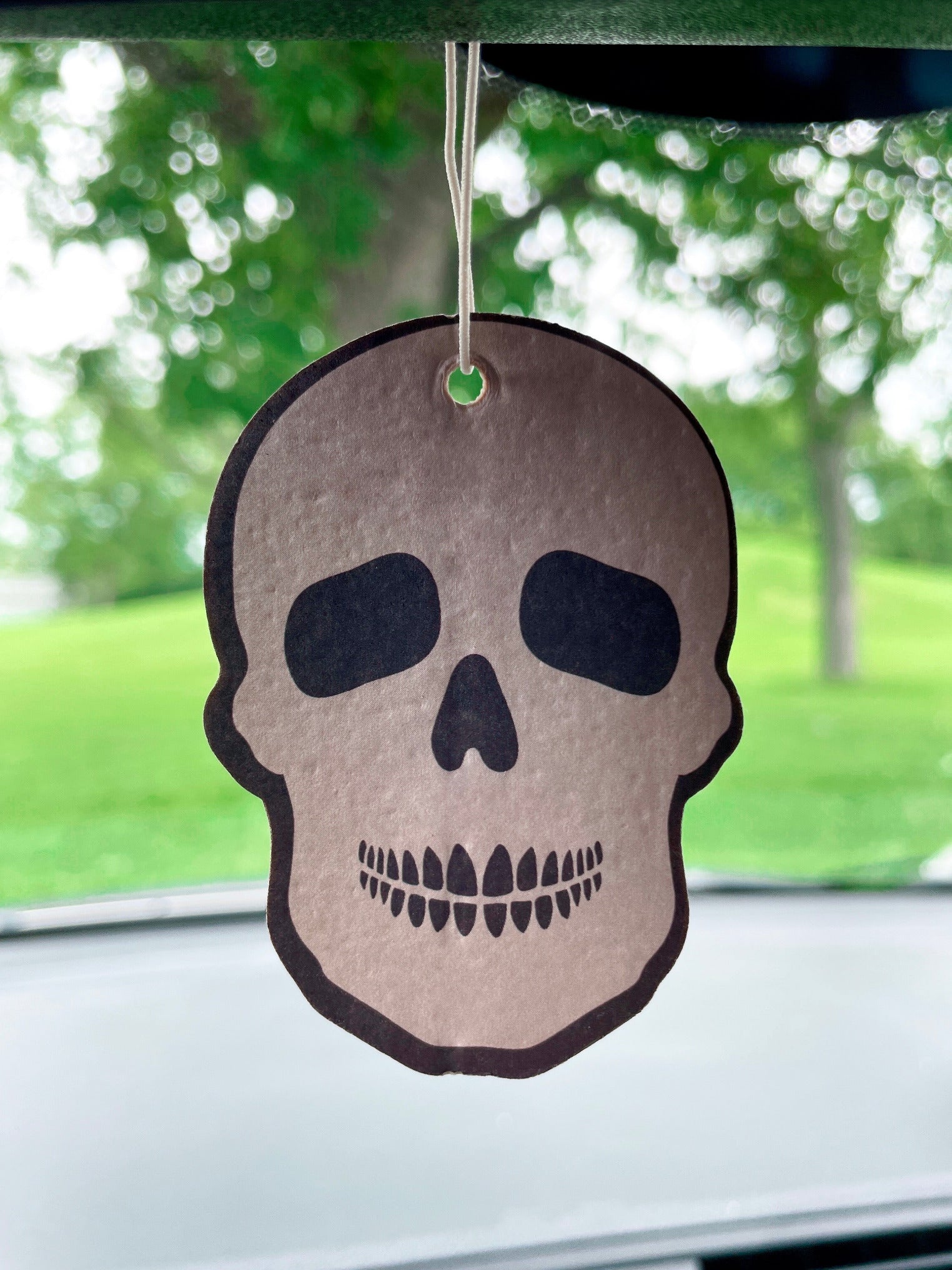 Skull Air Freshener (Black Cherry Scent)