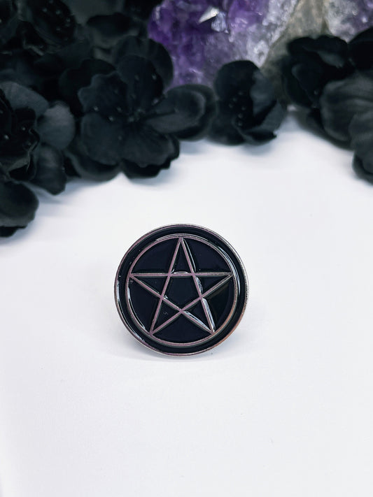 Pentagram Enamel Pin