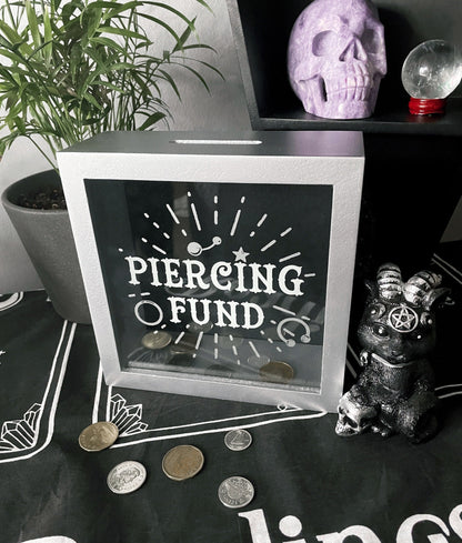 Piercing Fund Piggy Bank top