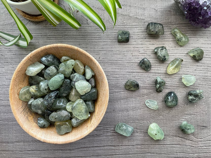 Prehnite Tumbled Stone