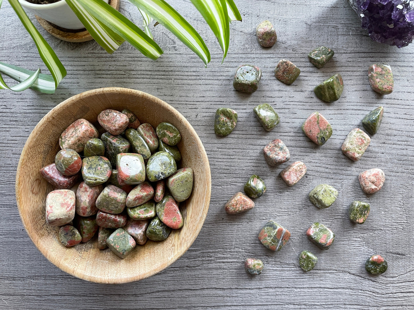 Unakite Tumbled Stone