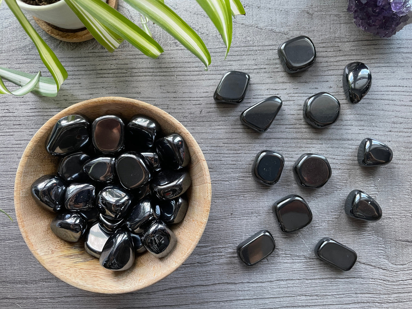 Hematite Tumbled Stone